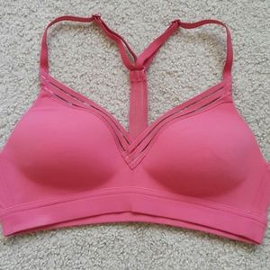 Pink Athleta sports bra size small